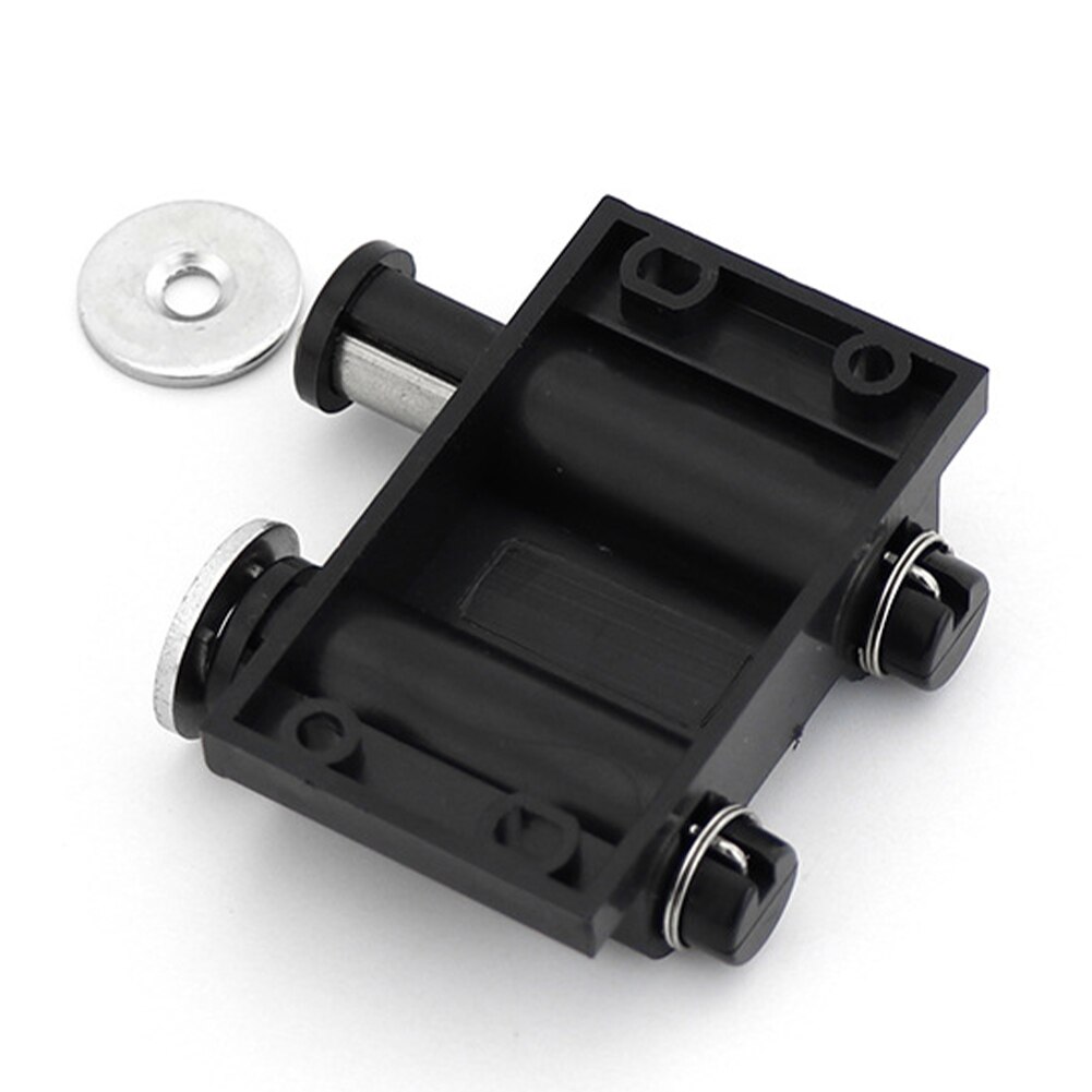 2 Stuks Glazen Deur Duurzaam Meubelen Zwarte Kast Vangsten Garderobe Dichter Kast Lade Klink Magnetische Aantrekkende Hardware