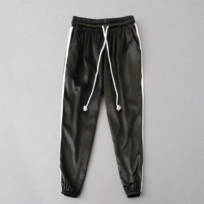 Lente Sport Broek Gym Workout Oefening Running Fitness Broek Vrouwelijke Vrouwen Volleybal Basketbal Tennis Hip Hop Broek: black / L