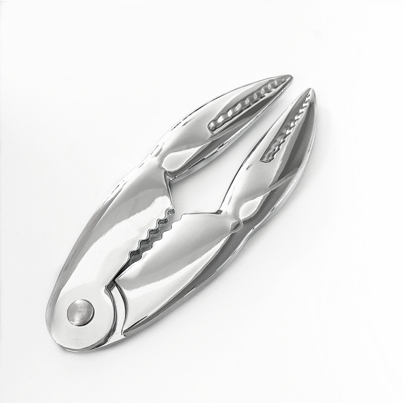 Seafood Tongs Zinc Alloy Crab Claw Shaped Tongs Cooking Food Clamp Kitchen Tools for Lobster Crab Shrimp Seafood Tools