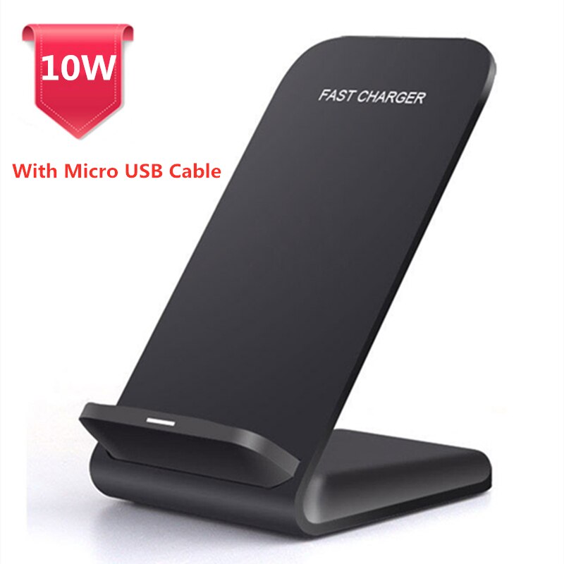 20W Qi Wireless Charger Stand Voor Iphone 12 11 Pro X Xs Max Xr 8 Samsung S21 S20 Note 20 Snel Opladen Dock Station Telefoon Houder: Style A 10W
