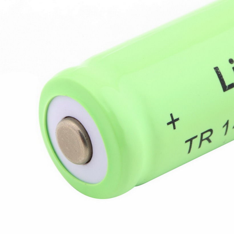 3,7 V 1500mAh TR 14500 batería recargable DE iones DE litio para linterna