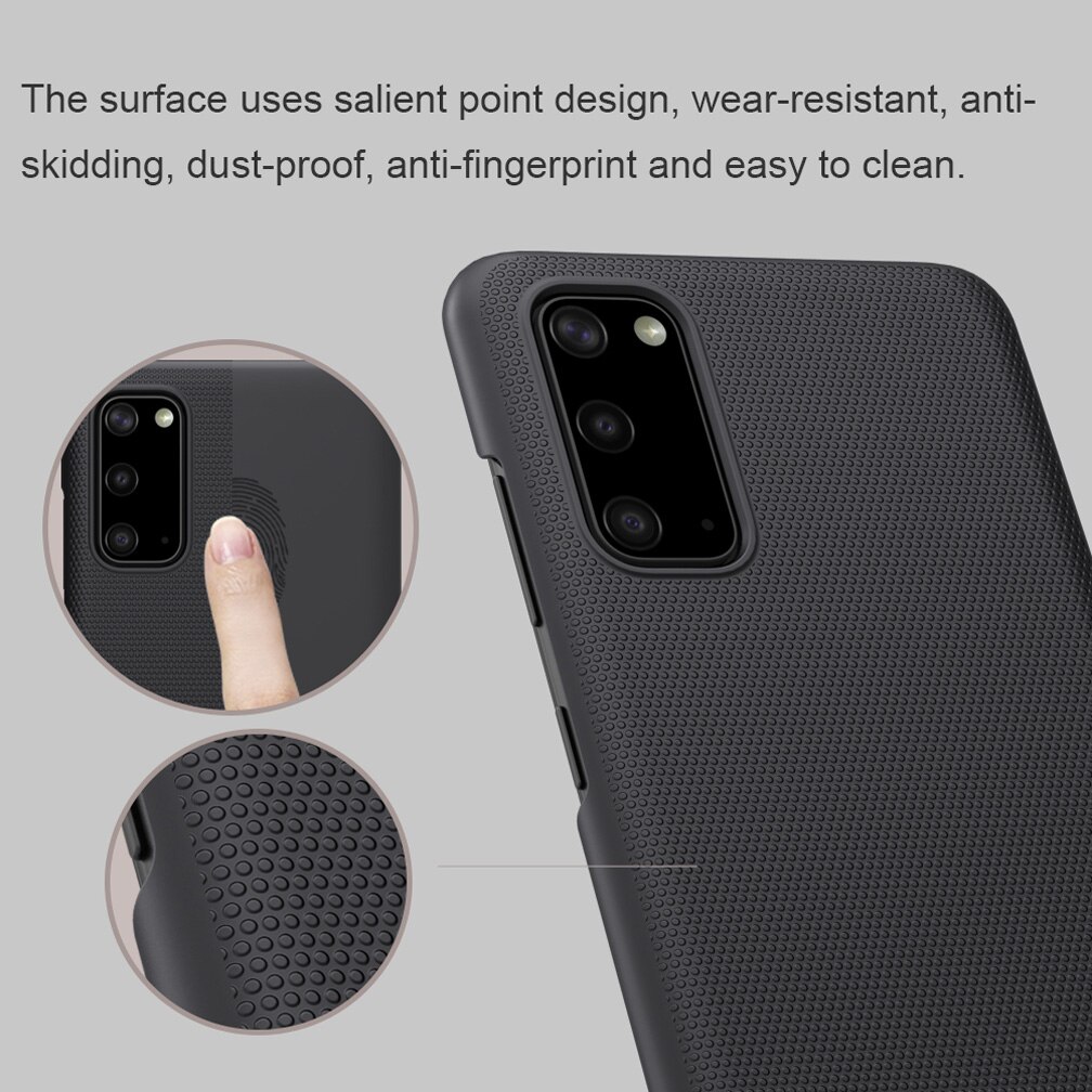 Do Samsung Galaxy S20 FE 5G przypadku Nillkin Super matowe tarcza ultra-cienki twardy PC tylna pokrywa dla Samsung S20 Fan Edition edycja przypadku
