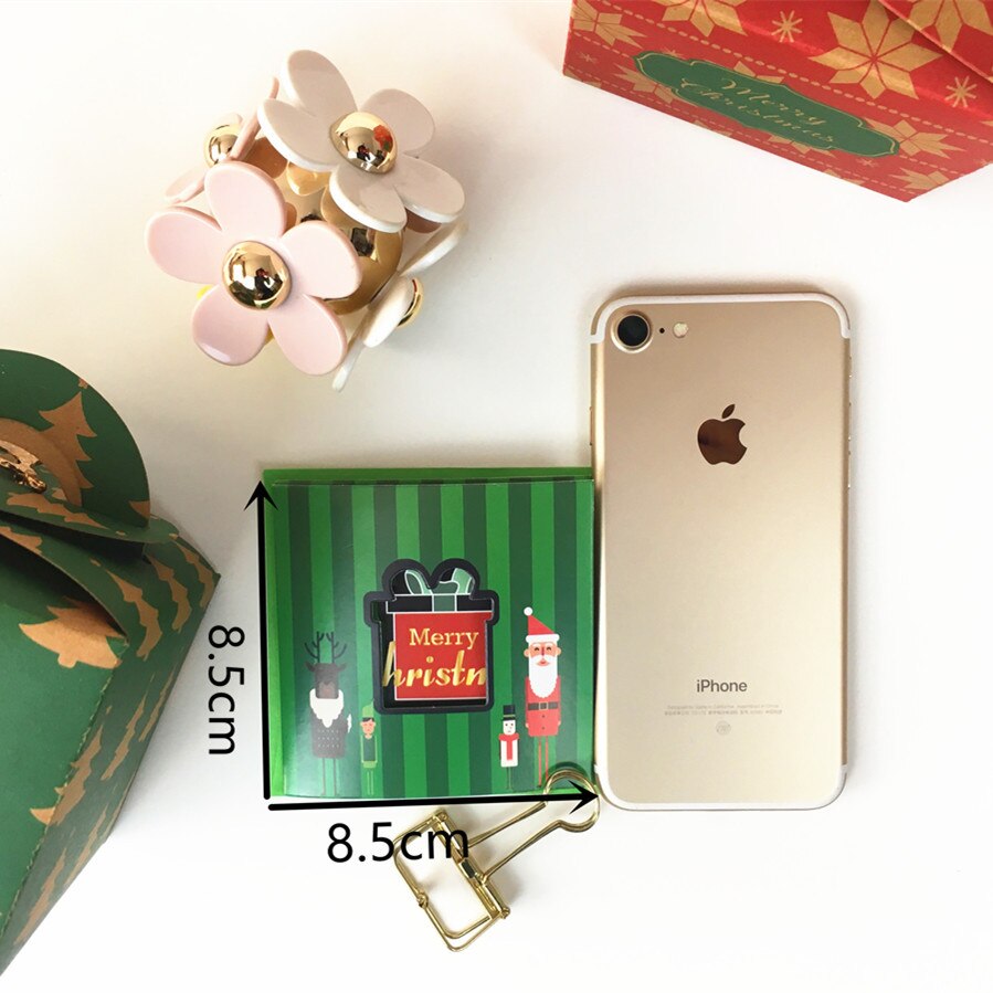 10 Pcs/set Merry Christmas Small Greeting Cards Mini Christmas Greeting Cards Year Postcard Christmas Greeting Card