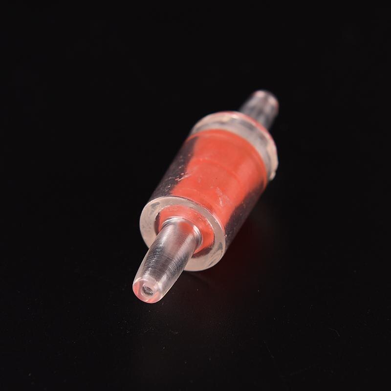 2 stuks kunststof terugslagklep voor aquarium met  co2 systemen, rode waterpomp