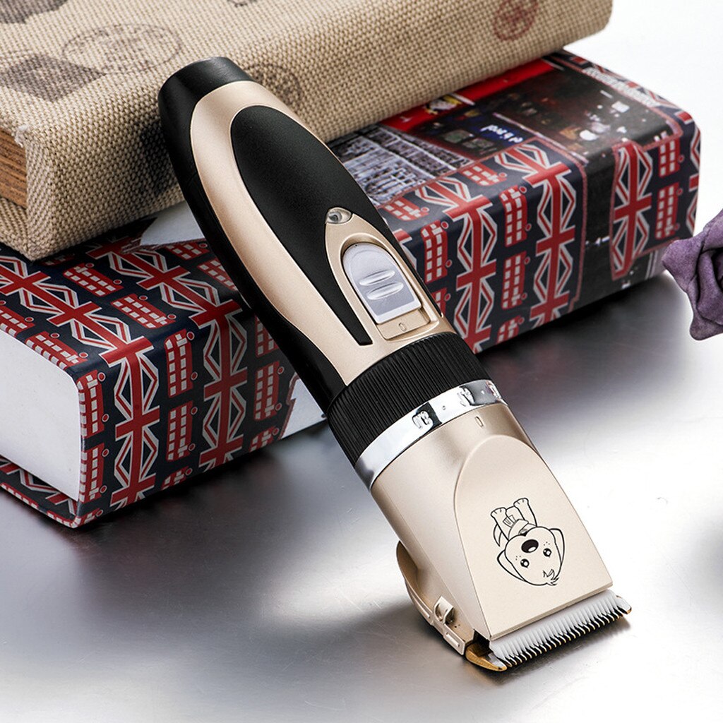 Lipeper Dog Clipper, Dog Shaver Clippers Low Noise Rechargeable Cordless Electric Hair Trimmers