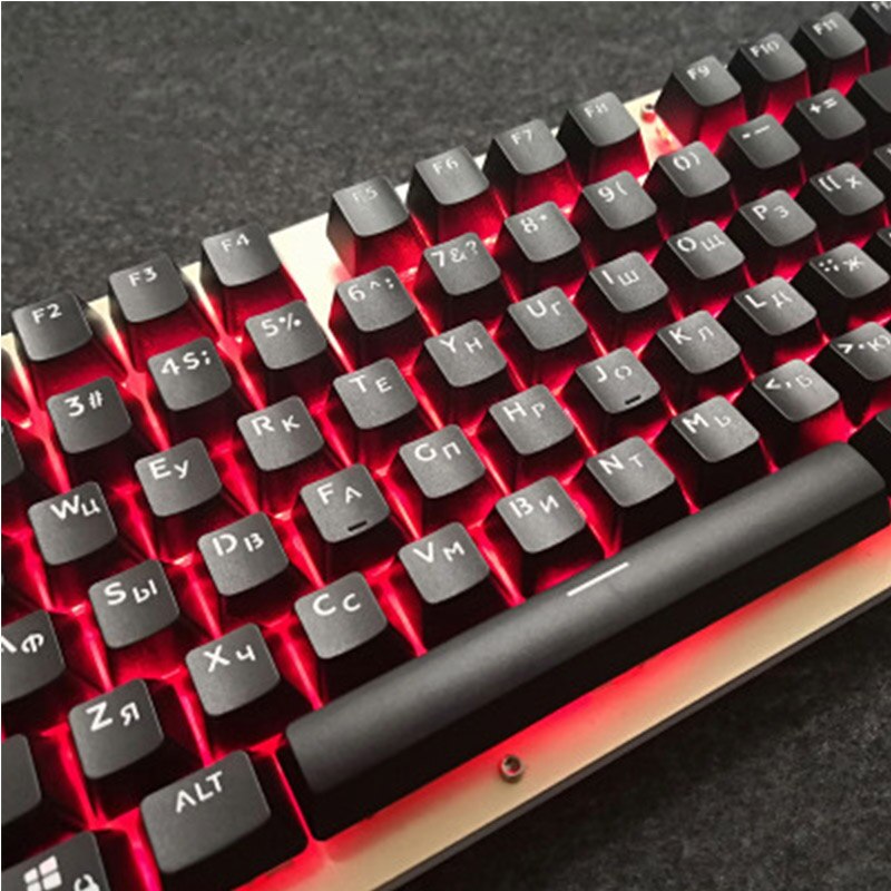 Korean Keycaps MX Switch For Logitech Cherry Mx Mechanical Keyboard Key Cap 104 keys