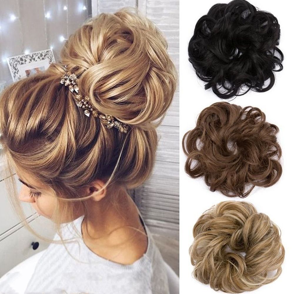 1 Pc Netwerk Populaire Diy Hair Styling Donut Natuurlijke Haar Chouchou Nep Pony Vrouwelijke Extensions Haarstukje