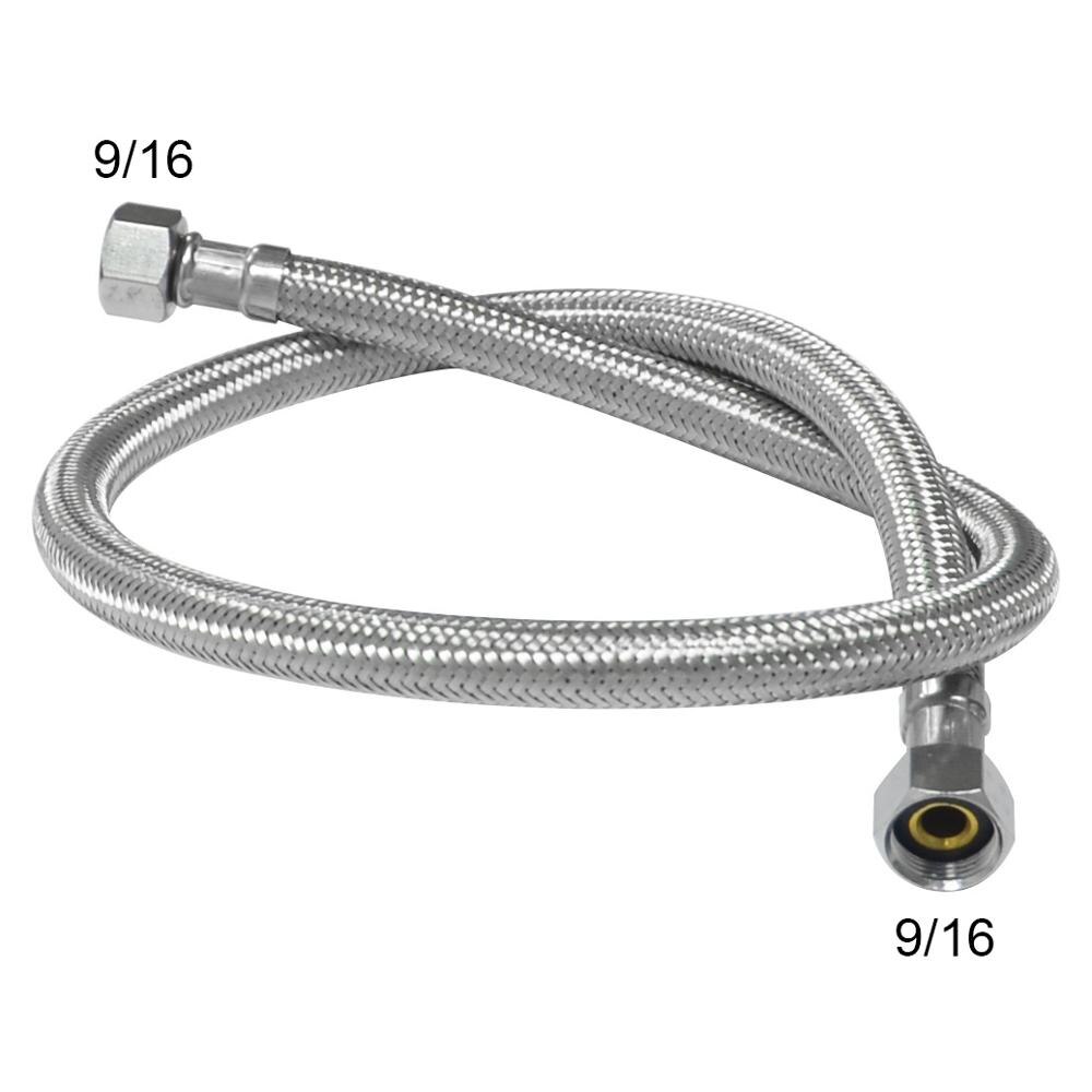 Gevlochten Rvs Water Supply Flexibele Slang Voor Toilet Seat Bidet Attachment Badkamer Sanitair Fittings Accessoire