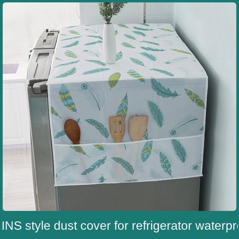 Refrigerator Dust Cover Washing Machine Dust Cover Refrigerator Dust Cover With Storage Dag
