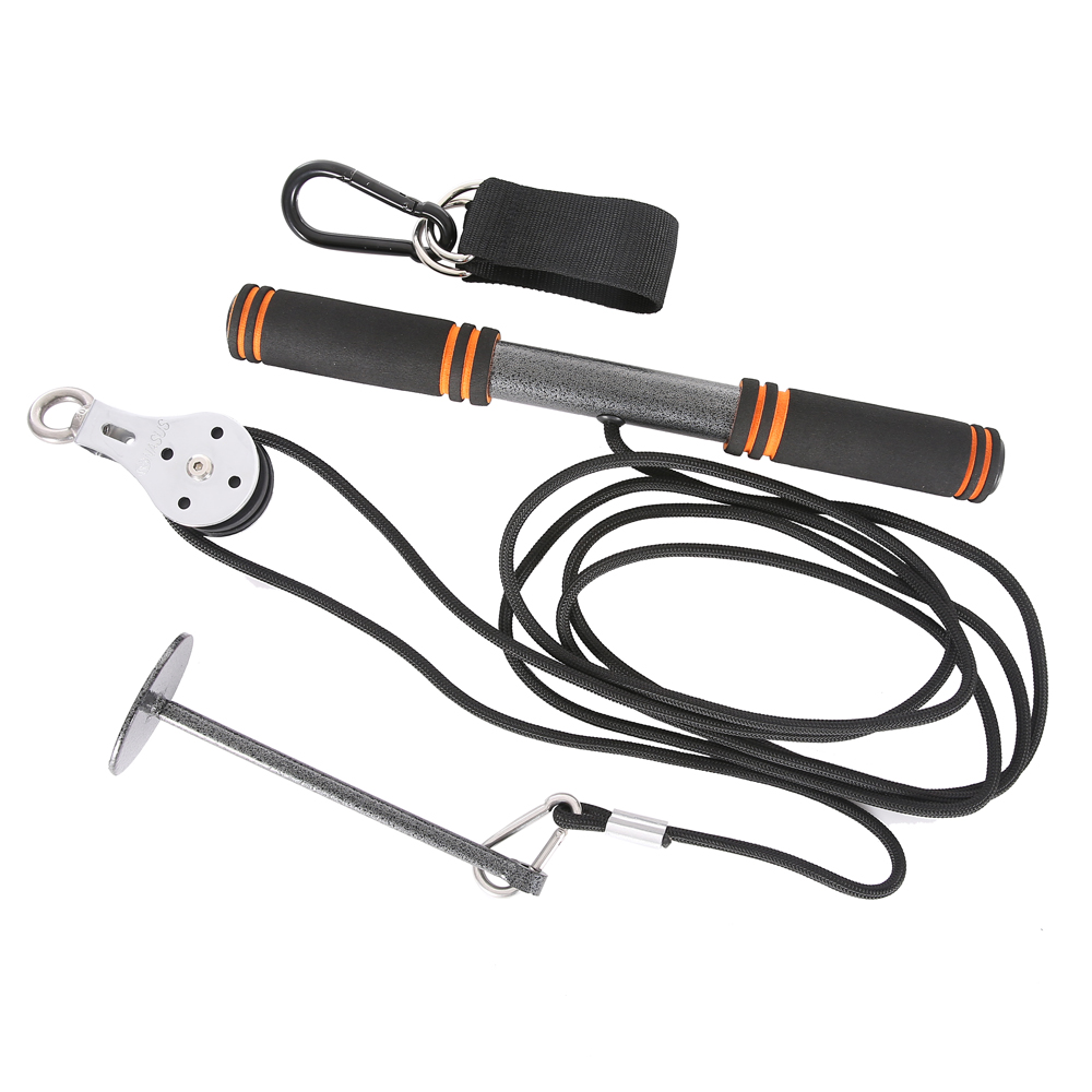 Fitness arm biceps triceps blaster sterk power stick dra tau håndledd rulle underarm trening håndgriper forsterker trening trening: Default Title