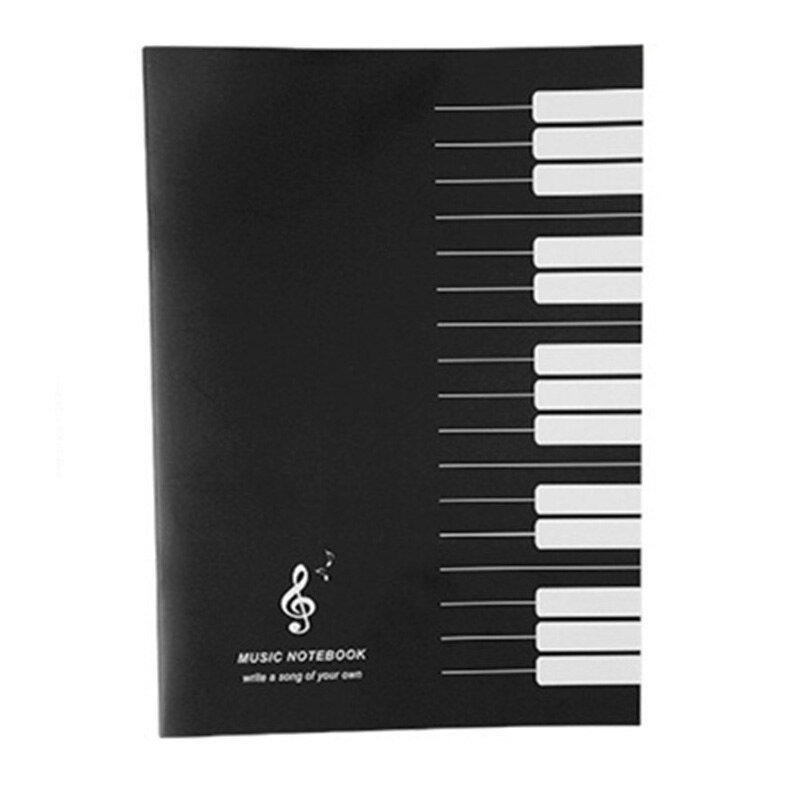 32 Pages Music Notes Stave Writing Drawing Record Paper Notebook Musician Tool School Office Class Supplies Note Book: Default Title