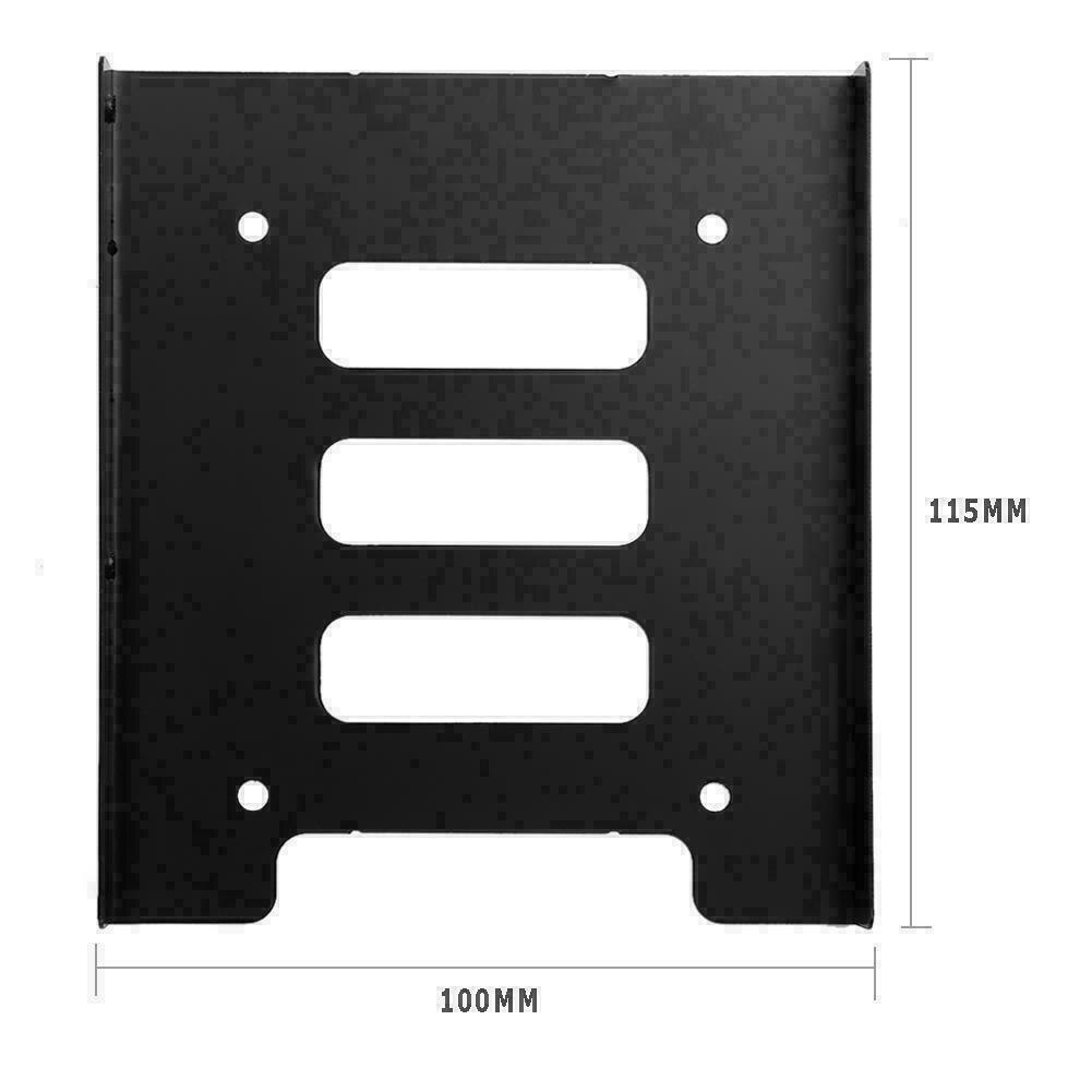 Harde Schijf Lade Metalen 2.5-Inch Naar 3.5-Inch Ssd Harde Schijf Metalen Montage Adapter Bracket