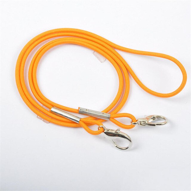 5 teile/los Polyester Maske Verlängerung Seil Mit Haken Einstellbare Maske Lanyard Maske Hängen Seil Handliche Bequem Rest Halter Seil Neue: Fluorescent orange