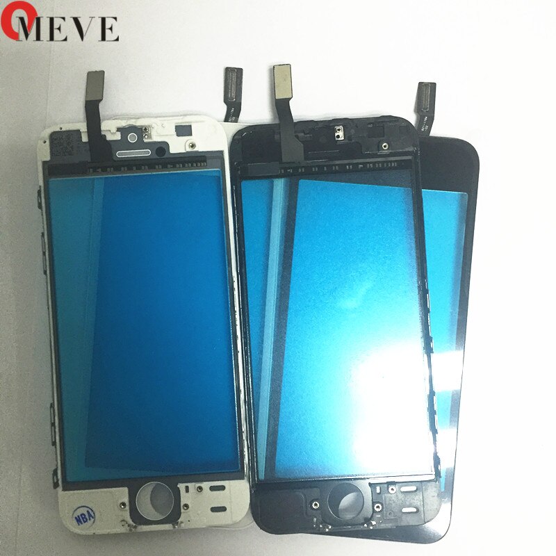 Touch Screen Digitizer + Frame Per il iPhone 6 6S 6P 5S 5C 5G 7G 7P Più Touchscreen Frontale Touch Panel Obiettivo di Vetro Accessori Del Telefono