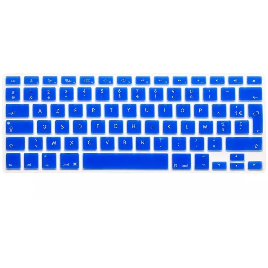 Eu Euro Azerty Franse Keyboard Cover Voor Macbook Air Pro Retina 13 15 Siliconen Toetsenbord Skin Protector Voor Imac