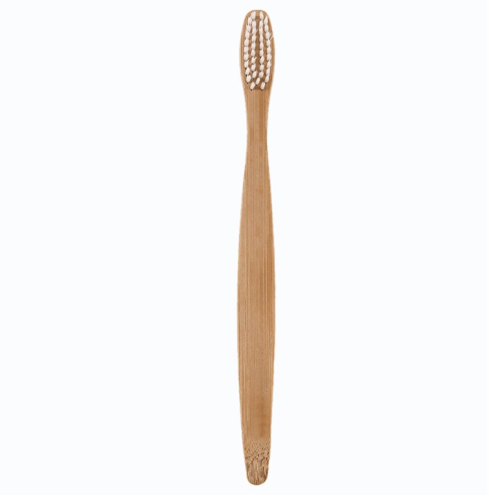 3PCS Environment-friendly Wood Toothbrush Bamboo Toothbrush Soft Bamboo Fibre Wooden Handle Low-carbon Eco-friendly For Adults