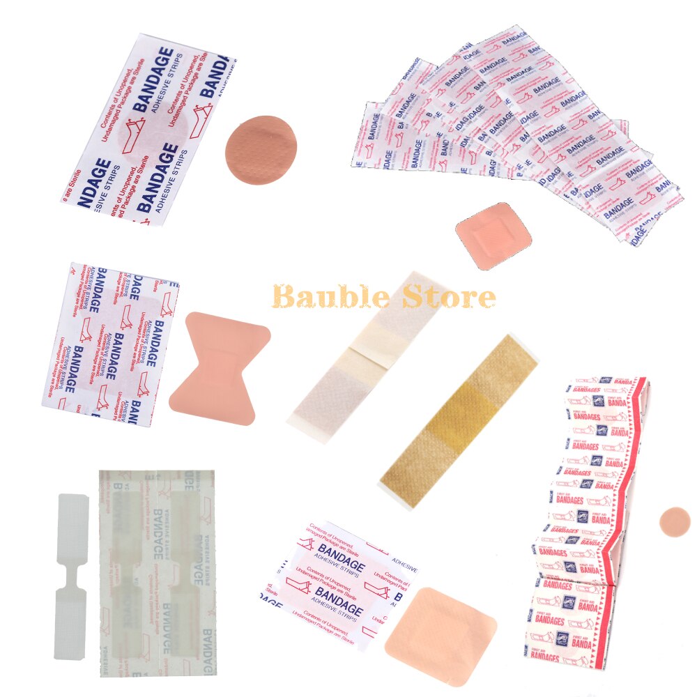 10/20/50 Stuks Waterdicht Ademend Ehbo Bandage Zelfklevende Bandage Ehbo Band Aid Voor Kids zorg