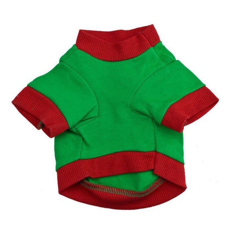 Kerst Huisdier T-Shirt Hond Kerstman Cosplay Kleding Kat Verwend Print Voor Kostuum Ronde Hals Korte- mouwen