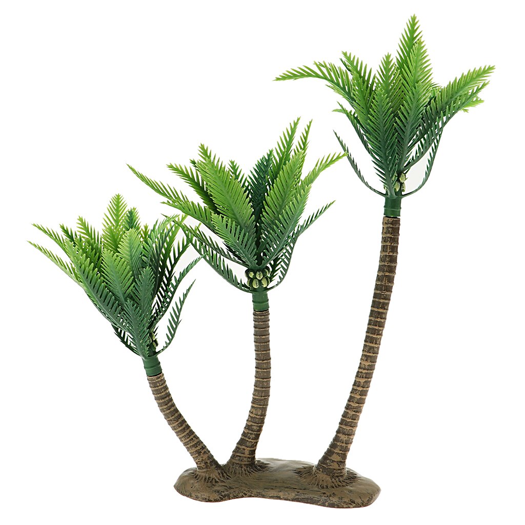 Modelo de paisaje palmeras de coco modelo juguetes clásicos árbol modelo
