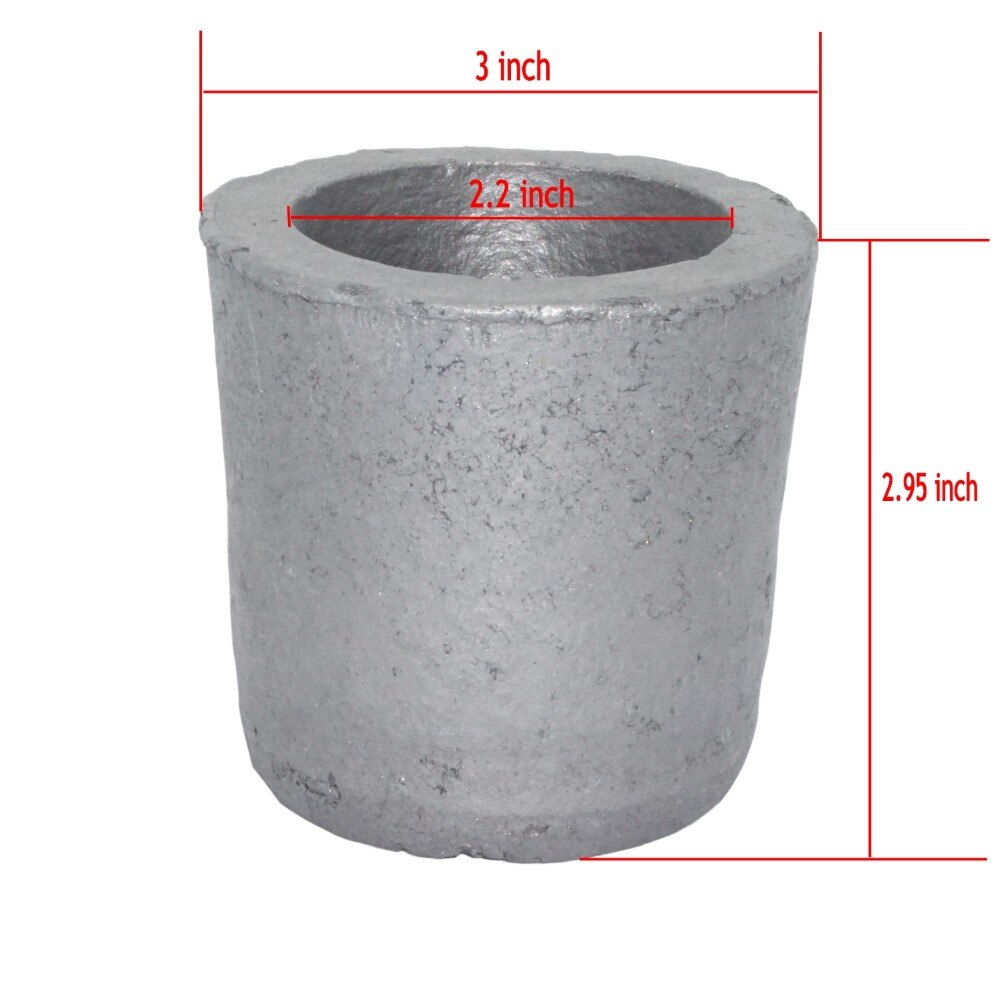 1#  støberi siliciumcarbid grafit digler kop ovn brænder fakkel smeltning støbning raffinering guld sølv kobber messing aluminium