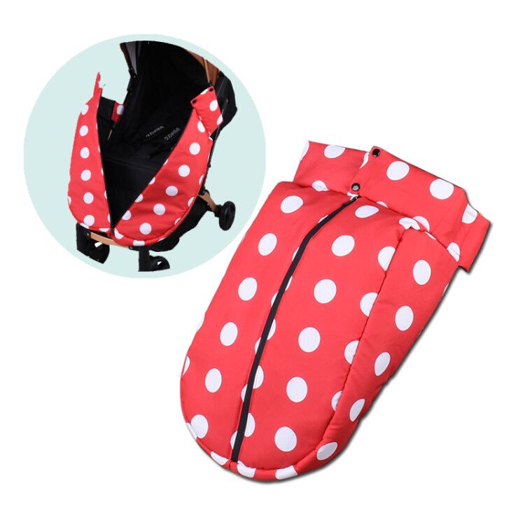 3 Color Baby Stroller Leg Cover General Use Footmuff On For Baby Aiqi Stroller Same Other Strollers General Purpose: Min with zipper