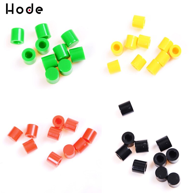 100Pcs Tactile Drukknop Cap 6 Mm Geldt Voor 6*6 Zelfsluitende Switch Knop Cap