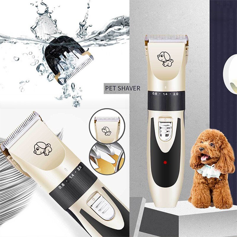 Tunna bästa sällskapsdjur hårklippare hund trimning klippmaskiner hund rakmaskin trimmer hårklippssats cortapelo elektrisk klippare