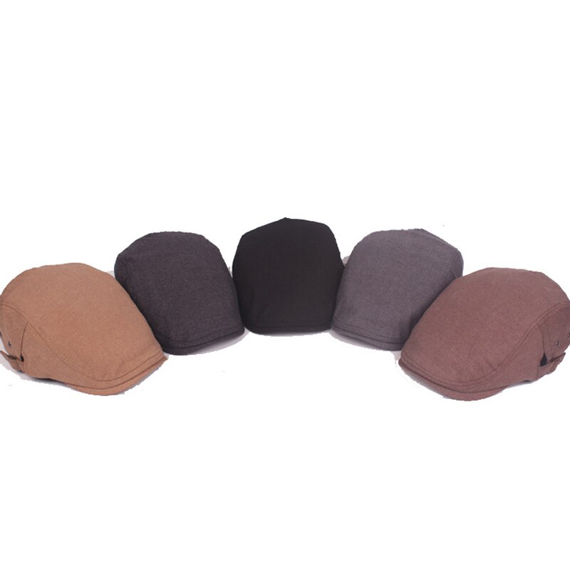 SLECKTON Fedoras Cap Beret Casual Hat Peaked Cap Retro Newsboy Cap Solid Flat Cap French Hat Winter Hat for Men Unisex