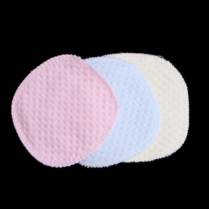 1Pc Herbruikbare Nursing Zoogcompressen Wasbaar Zachte Absorberende Baby Borstvoeding Cover Willekeurige Kleur Baby Mom Care