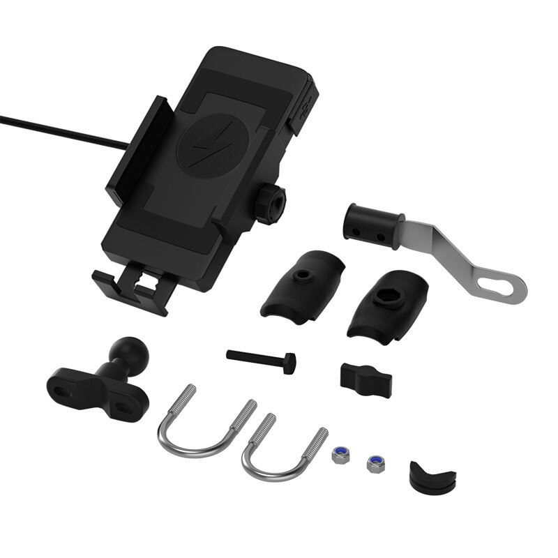 15W Wireless charger Motorcycle Phone Holder Waterproof with 15W Wireless charger Motorcycle Phone Holder Waterproof with