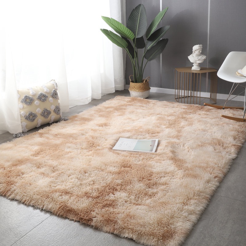 Alfombra de felpa para sala de estar, cojines para el suelo del sofá, alfombra moderna suave y esponjosa para el hogar, alfombra de juego para dormitorio de niños, de navidad: 1.200 mm x 1.700 mm / Vino tinto