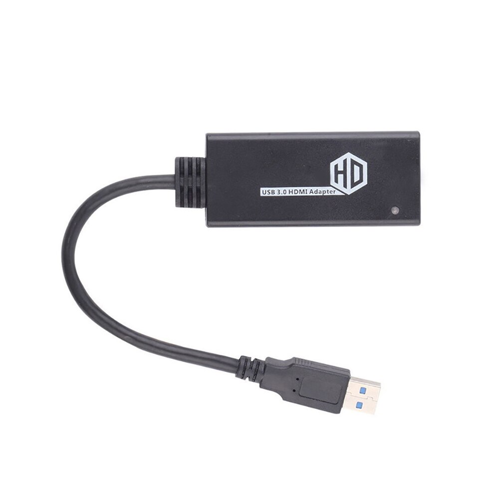 USB 3.0 to HDMI Cable HD 1080P HDMI Converter Adapters For Pc Laptop Tv Portable USB 3.0 To HDMI Cable Adapter Split screen