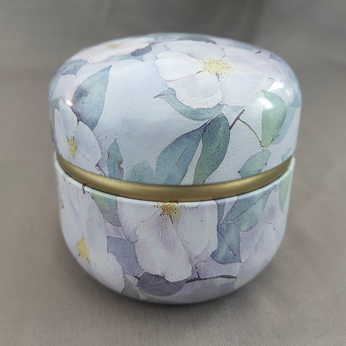 Mini Tea Storage Containers Tea Coffee Tins Flowers Pattern Food Storage Box for Herb Candy Chocolate Sugar Spices Candle: style 3