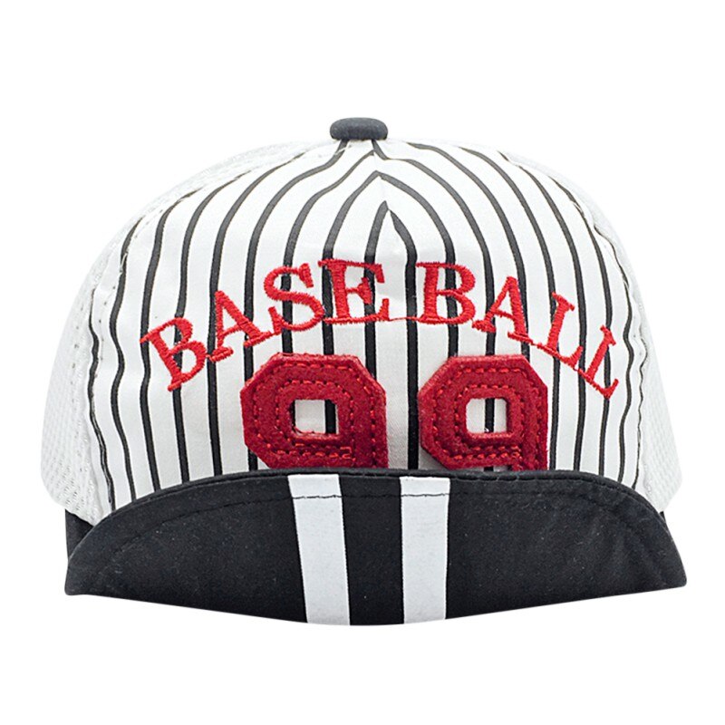 Newborn Baby Hat Girl Boy Digital Striped Baseball Cap Infant Cotton Unisex Toddlers Sun Cap Kids Accessories: XL2064B