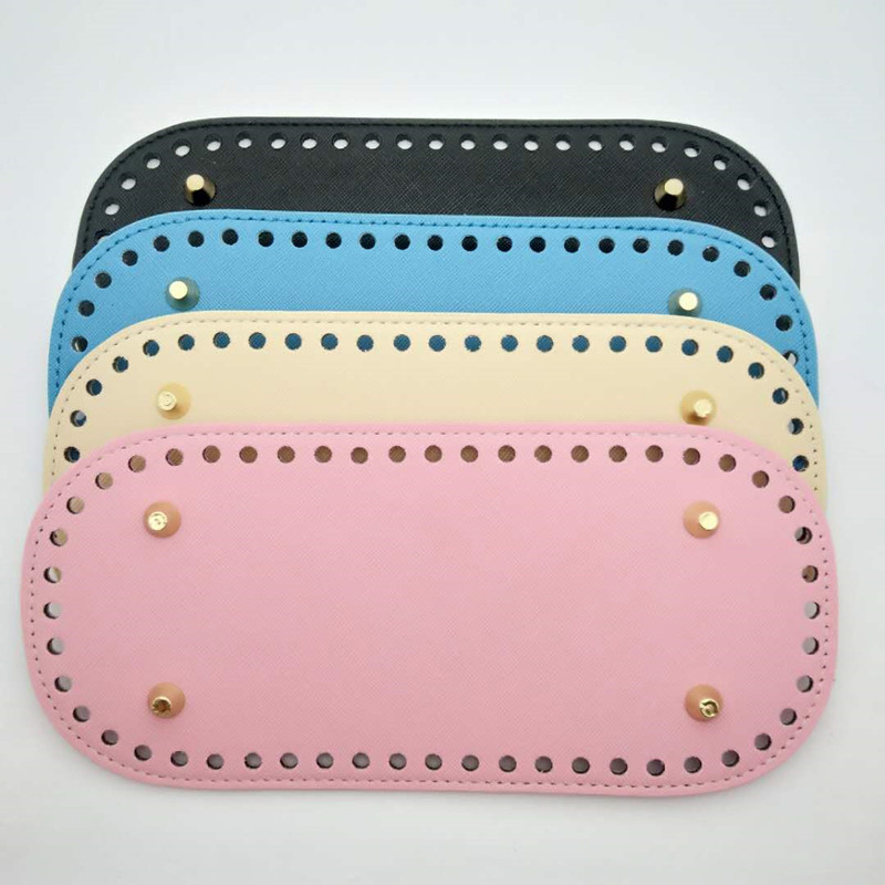Fettuccia ovale a fondo lungo fatta a mano per borse tutto'uncinetto rettangolo fondo tondo borsa tutto'uncinetto fai da te fondo lungo per borsa lavorata a maglia