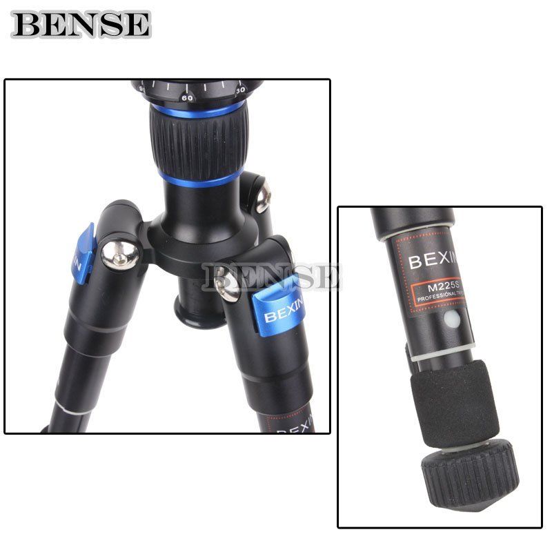 Statief BEXIN M225S ULTRA COMPACT Desktop Macro Mini Statief Kit met Balhoofd Voor compacte DSLR's en camcorders op desktop