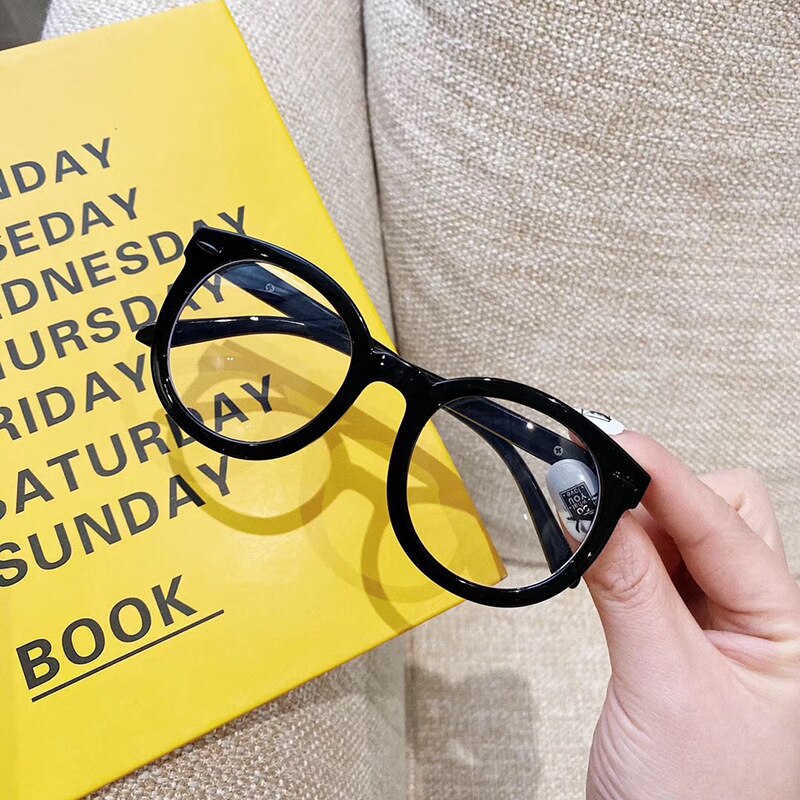 Blue Light Kids Glasses Boy Girl Child cat eye Frame Transparent Sun Glasses Anti Glare Prescription Glasses UV400: 1