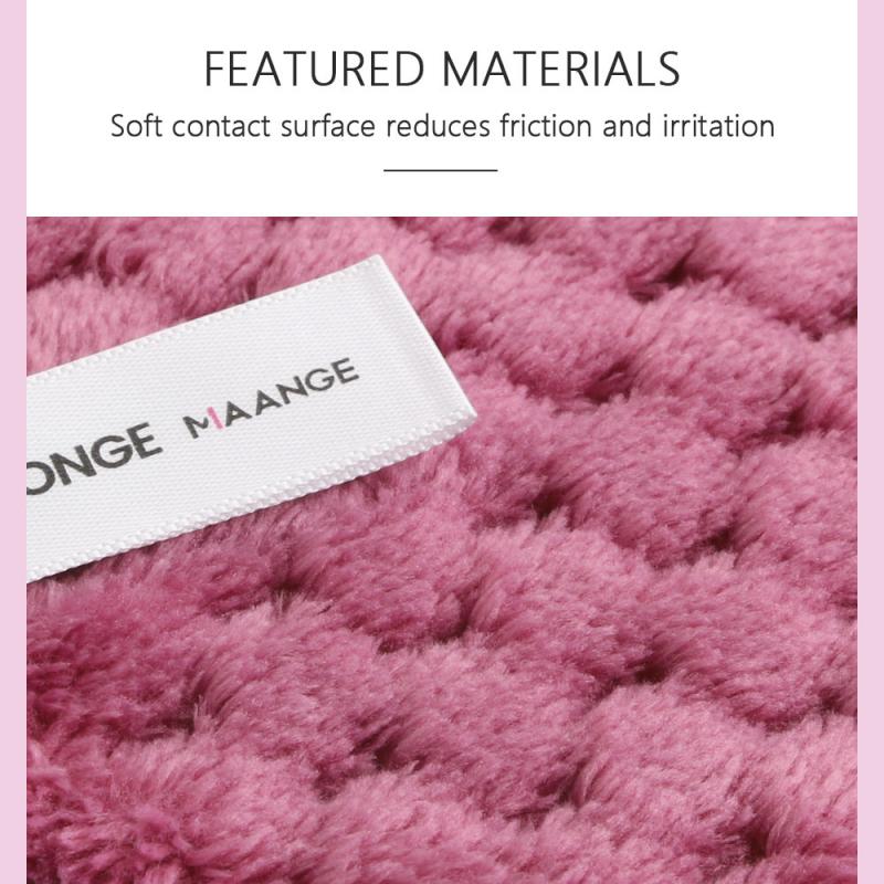 MAANGE 1Pcs Soft Microfiber Makeup Removal Sponge Flutter Face Washing Cotton Flapping Reusable Sponge Puff Face Cleansing Tools