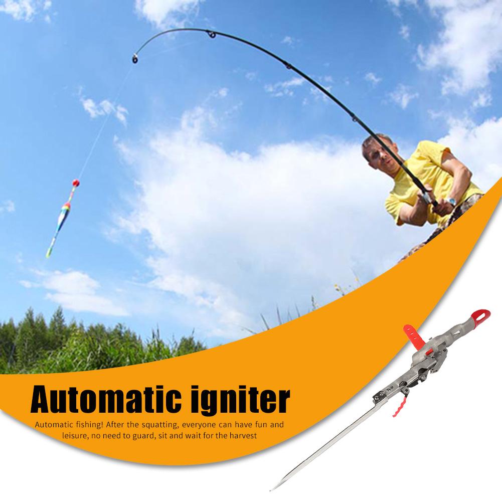 Foldable Automatic Spring Fishing Pole Bracket Durable Outdoor Fishing Gear Adjustable Fishing Pole Holder Sea Rod