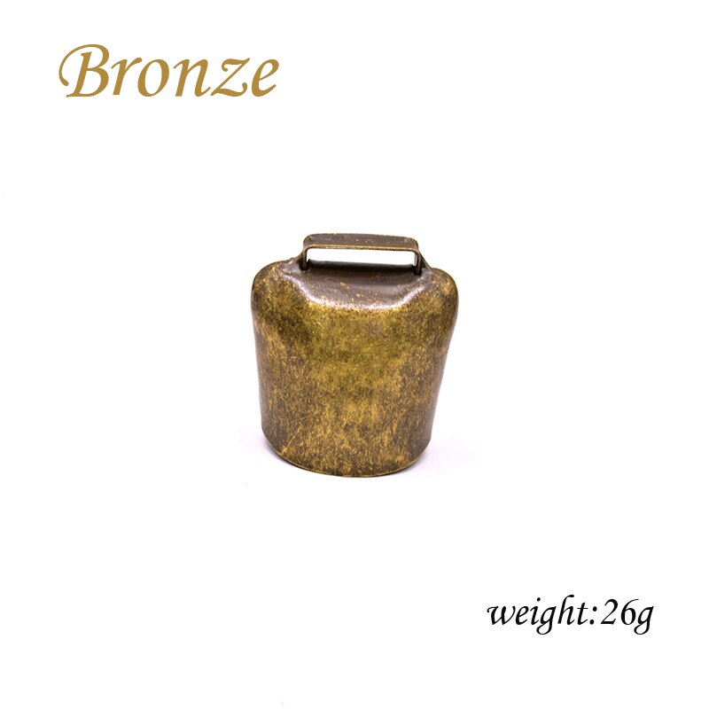 Cloche en cuivre pour bétail et mouton, grande cloche en cuivre pour empêcher la perte de vache, cheval, produits pour animaux de ferme: C