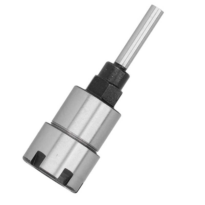 lathe tool holder cnc tool holder Shank Router Bit Collet Extension Lathe Accessory with 1/4in Tool Holder