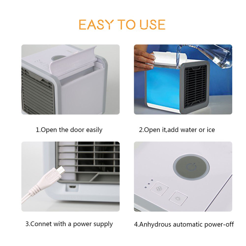 Luchtkoeler Arctic Air Persoonlijke Ruimte Koeler De Quick & Easy Manier om Elke Ruimte Airconditioner Apparaat Thuis bureau