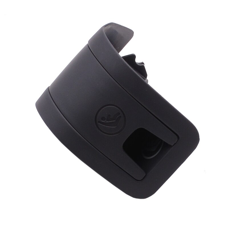 For VW Golf MK7 MK7.5 Seat Leon Rear Back Seat ISOFIX Cover Cap 5GG887233 5GG877187 Blcak
