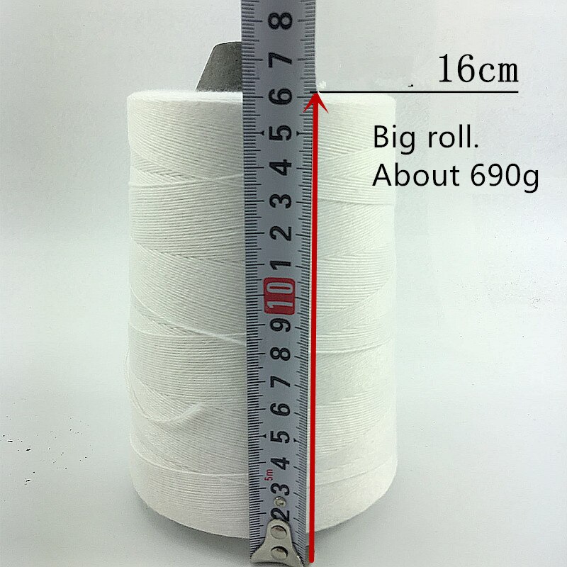 Tied To Pig Trotter String Tag File Bag 1mm White Polyester Cotton Thread Hanging Sausage Meat