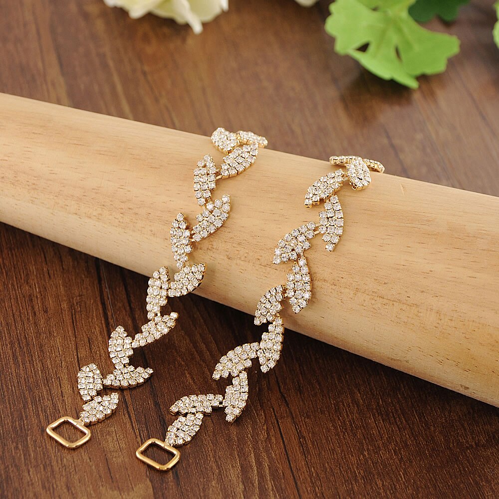 Birdal Sash Wedding Belt for bride Bridal sash Gold belt dress Accessories Bride Waistband Wedding Sashes Bridal Belts