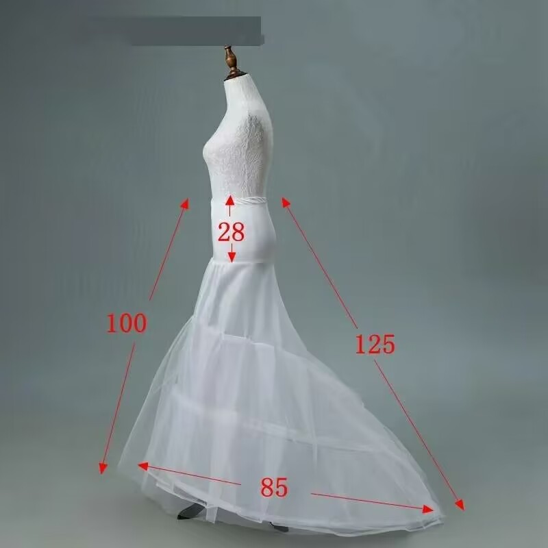 Petticoat Crinoline Slips Hoop Skirt Vintage Underskirt for Gown Dress Many Styles for Bridal Wedding: Gold