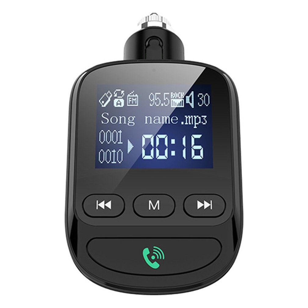 Multi-funktion Auto FM Transmitter MP3 Player Wireless Adapter Hände-freies Auto Kit Modulator Mit USB Schnell Ladung QC 3,0 Durable