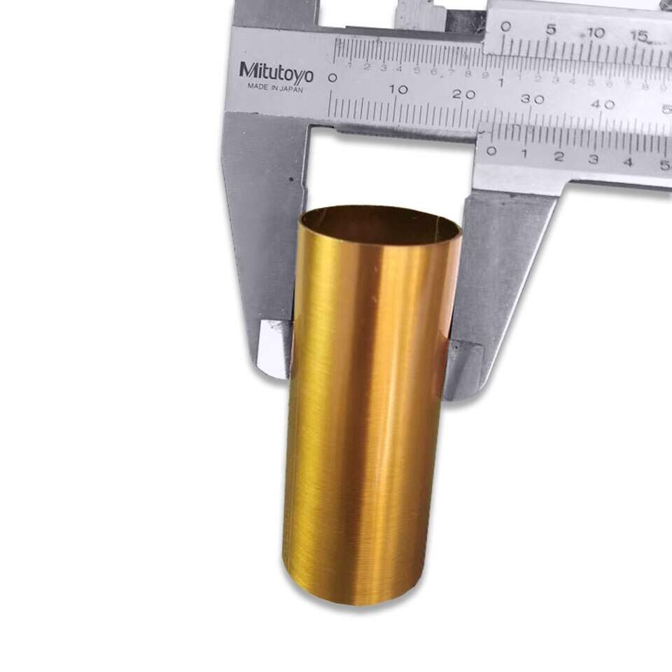 Diameter 25Mm Gouden Antieke Water Pijp Aansluitleiding Rechte Pijp Mouw Ijzeren Pijp Verlichting Tafellamp Accessoires Diy