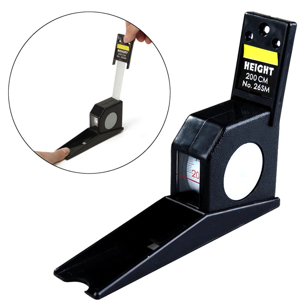 2m Tool For Body Portable Home Eco-firendly Wall Mounted Height Meter Tape Measure Durable Accurate Altimeter Retractable Growth