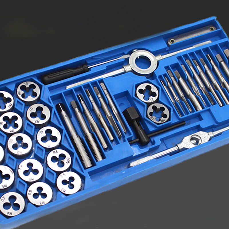 Tappen Set 20 Pcs Tap Wrench, Bretels, Handmatige Tikken Gereedschap, Boor Schroefdraad Gaten